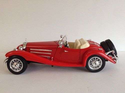 1936 Mercedes Benz 500K Roadster 1/18 BOXED die cast model