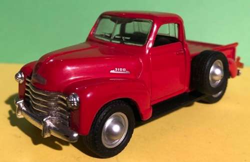 1953 Chevrolet 3100 Pickup die cast model.