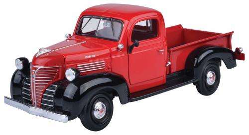 1941 Plymouth truck die cast model.