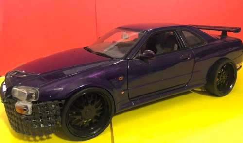 Autoart Nissan Skyline R34 GTR 1/18 die cast model
