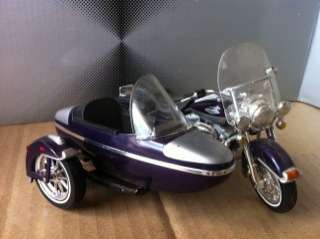 Harley Davidson with sidecar 1/18 die cast model