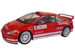 Peugeot 307 WRC Rally die cast model