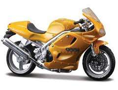 Triumph 955i Daytona 1/18 die cast model bike