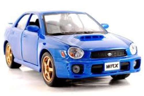 Subaru Impreza WRX die cast model