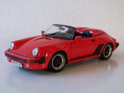 1989 Porsche 911 1/18 Speedster die cast model