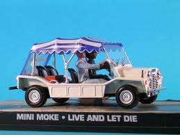 Mini Moke James Bond die cast model