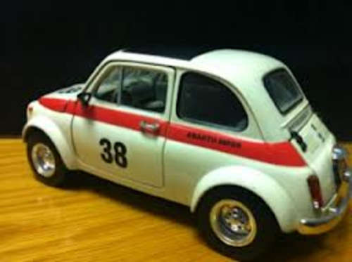 Fiat Abarth 1/18 die cast model