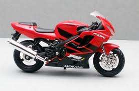 Honda CBR600F4 die cast model
