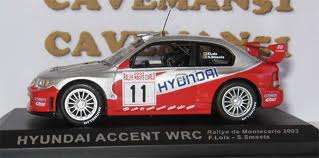 Hyundai Accent WRC Rally Die Cast Model