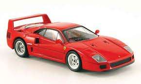 Ferrari F40 die cast model