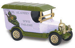 OXFORD DIECAST LIMITED EDITION EL ALAMEIN WWII REPLICA VAN