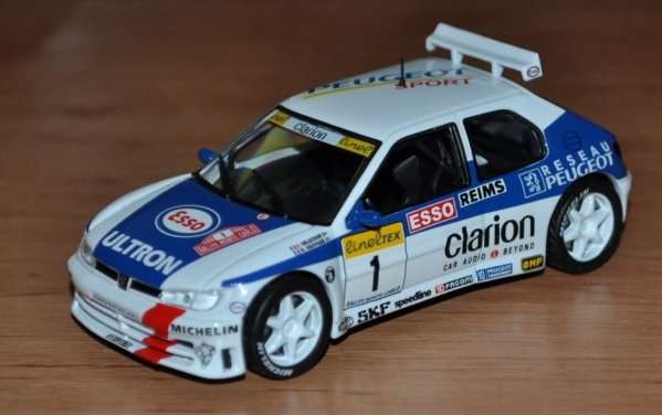 Peugeot 306 Maxi Rally die cast model