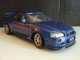 Nissan Skyline GT-R die cast model