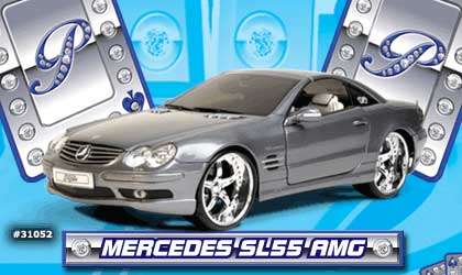 Mercedes SL55 AMG 1/18 die cast model