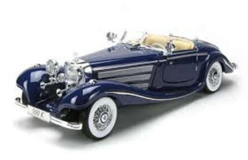 1936 Mercedes 500K Typ Specialroadster 1/18 die cast model