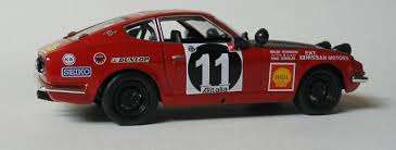 Datsun 240Z Rally die cast model