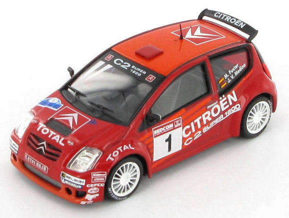 Citroen C2 S1600 Rally die cast model