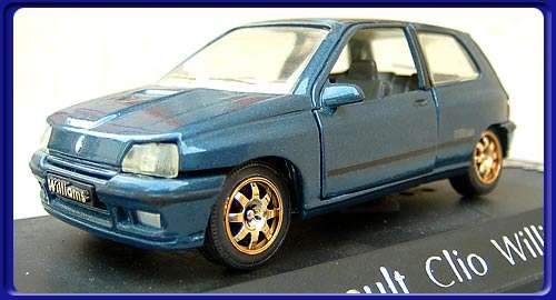 Renault Clio Williams die cast model