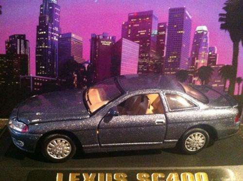 Lexus SC400 die cast model