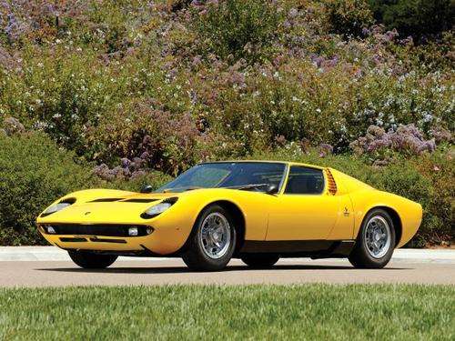 Lamborghini Miura die cast model