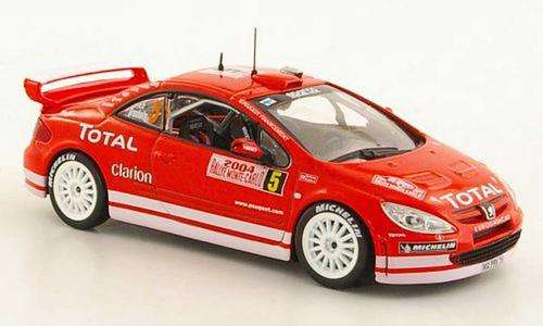 Peugeot 307 WRC die cast model