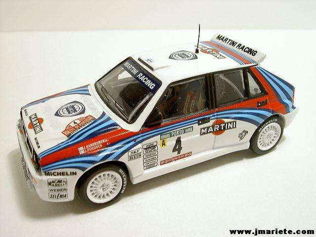 Lancia Delta Integrale Rally die cast model