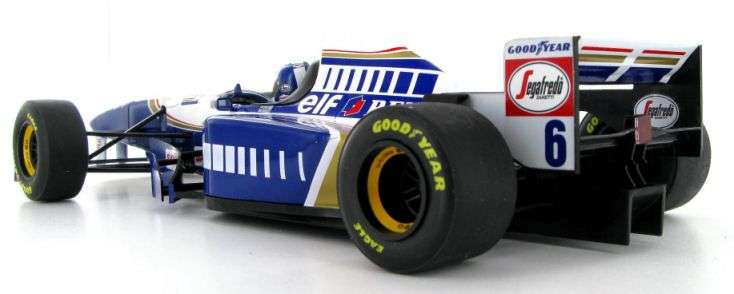 Williams Renault FW17 die cast model