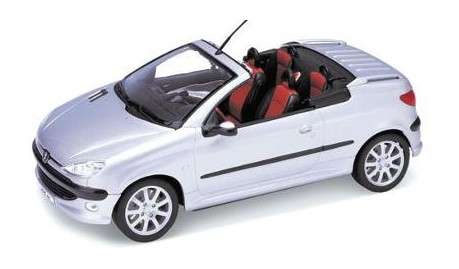 Peugeot 206cc Boxed 1/18 die cast model