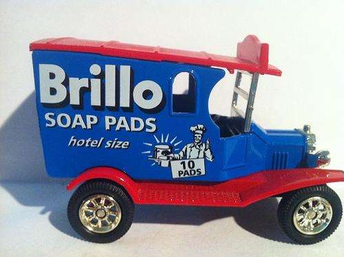 Oxford Model T Van Brillo Soap die cast model