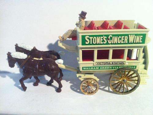 Horse Drawn Bus diecast model