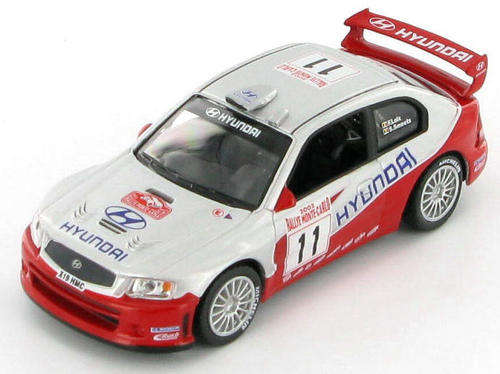 Hyundai Accent WRC die cast model