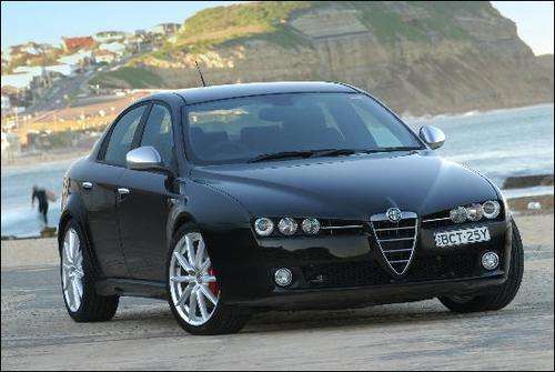 Alfa Romeo 159 die cast model