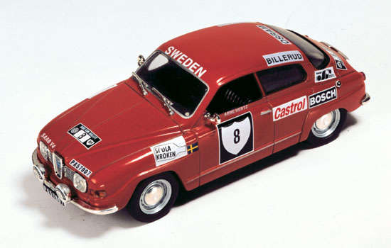 SAAB 96 V4 Rally die cast model