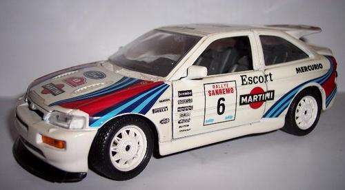 Ford Escort RS Cosworth Rally die cast model