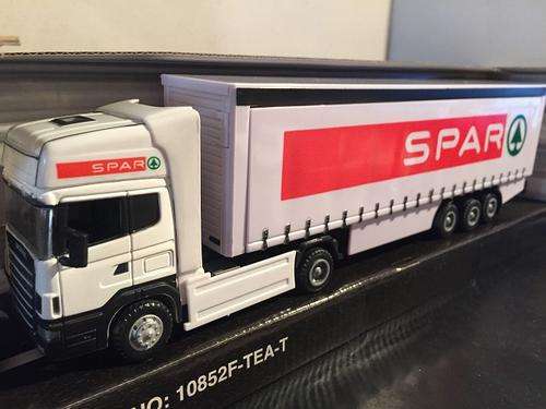 Scania Road Hauler "SPAR" die cast model