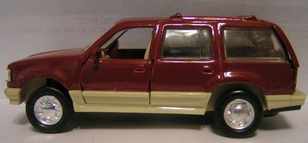 Ford Explorer die cast model.