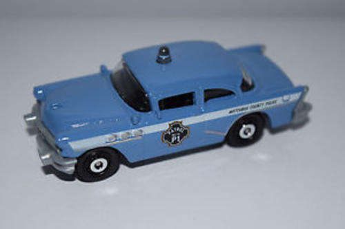 1956 Buick Century Matchbox '56 Buick Century Police die cast model