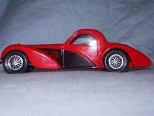 1939 Bugatti 57S Atalante Closed Coupe die cast model
