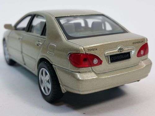 Toyota Corolla die cast model.