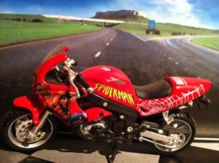 Triumph Sprint "Spiderman" edition 1/18 die cast model