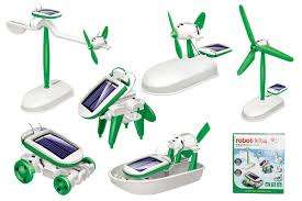 Robot kits 6 in 1 educational solar kit