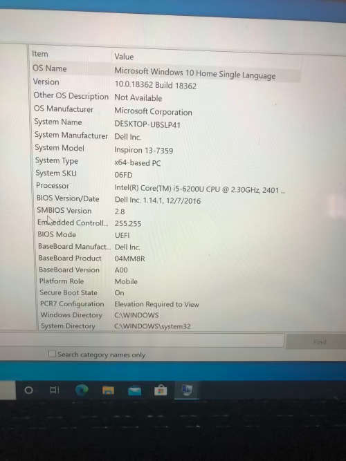 Dell p57g laptop / TOUCH SCREEN/ FOLDABLE LAPTOP IN TABLET MODE/
