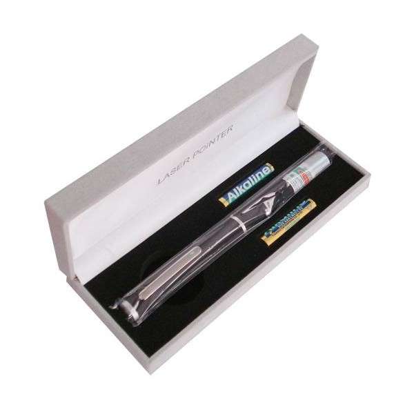100 mW - Pen Sized Red Laser pointer - Uses 2 x AAA