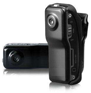 Micro Mini DVR Camera with extra mounts and recording settings - Uses MicroSD