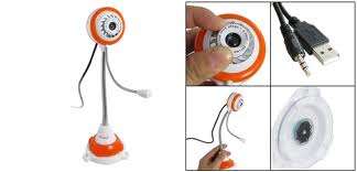 Web Camera - 12 Mega Pixel - Has Suction base to stick and a Microphone