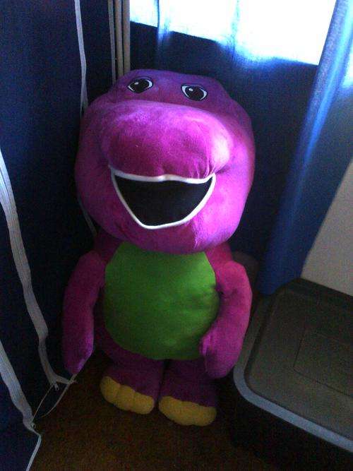 Giant Barney teddy