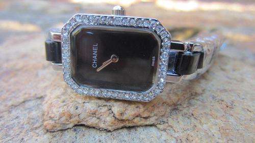 CHANEL LADIES WATCH - ELEGANT BLACK FACE WITH WRAP AROUND STRAP!! LATEST ARRIVAL!!!