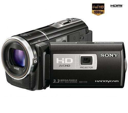 BRAND NEW SEALED SONY HANDYCAM HDR-PJ10E - BUILT IN MOVIE PROJECTOR!!! WOW!!!