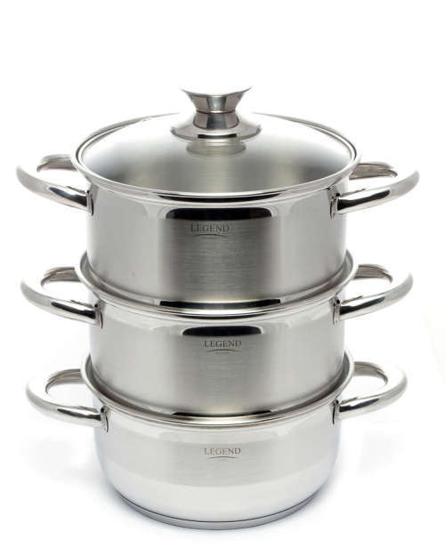 Legend Euro Chef 3 Tier Steamer
