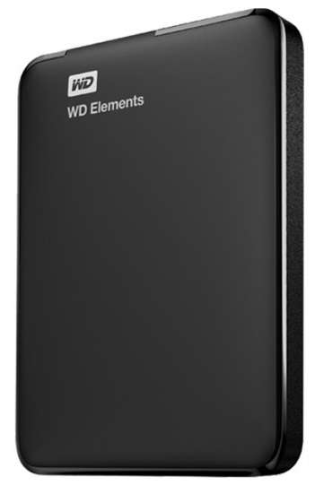 WD Elements 2.5" 2TB USB 3.0 Black